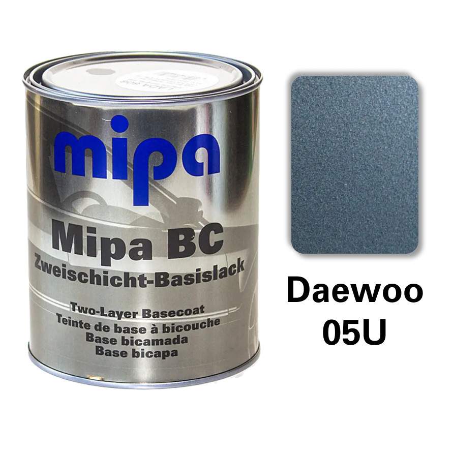 Daewoo 05U Металік база авто фарба Mipa 1 л
