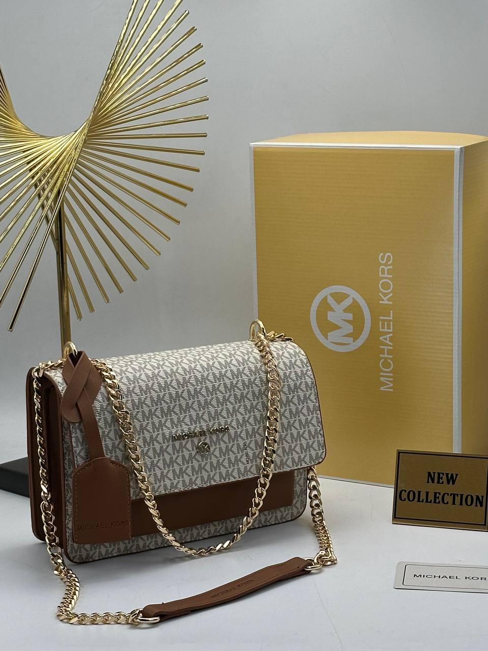Жіноча сумка Майкл Корс сіра Michael Kors Grey