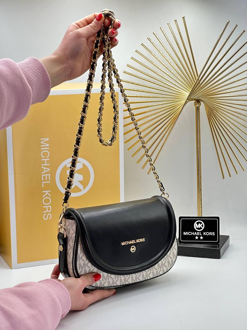 Жіноча сумка Майкл Корс чорна Michael Kors Black