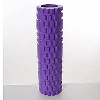Масажер рулон для йоги, EVA, розмір 30-8,5см, фіолет, в п/е 8,5-30-8,5см (MS1836-V)
