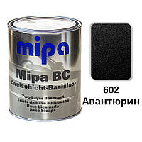 602 Авантюрин Металлик база авто краска Mipa 1 л