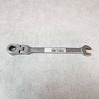 Б/У Трещоточный ключ Kobalt 338384 рожково-накидной с шарниром 10 мм
