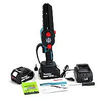 Садовая аккумуляторная мини-пила Makita DUC200BL (36V, 5AH), АКБ веткорез макита для обрезки деревьев