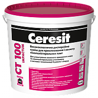 Клей для приклеювання і захисту пінополістирольних плит Ceresit CT 100 Impactum 25 кг