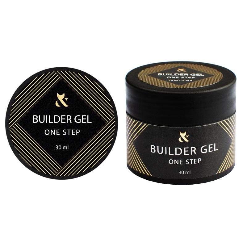 Гель для моделювання нігтів F.O.X. Builder Gel Clear One Step, 30 мл
