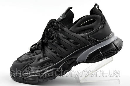 Дитячі кросівки чорні унісекс 31р., фото 1
