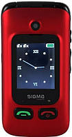 Мобільний телефон Sigma mobile Comfort 50 Shell Duo Type-C Black-Red (UA UCRF)