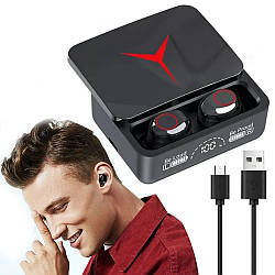Бездротові Bluetooth навушники з мікрофоном та кейсом M90 Pro / Блютуз навушники / Навушники вакуумні