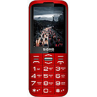 Мобільний телефон Sigma Comfort 50 CF212 Grace Red (UA UCRF)