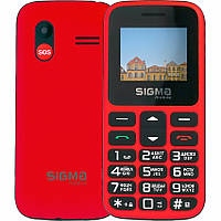 Мобільний телефон Sigma Comfort 50 CF113 HIT2020 Red (UA UCRF)