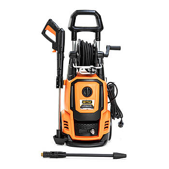 GTM Мийка в/т LT707 інд.двигун, тиск - 130/195бар, прод 7,5л/хв, шланг 8м, алюм. помпа