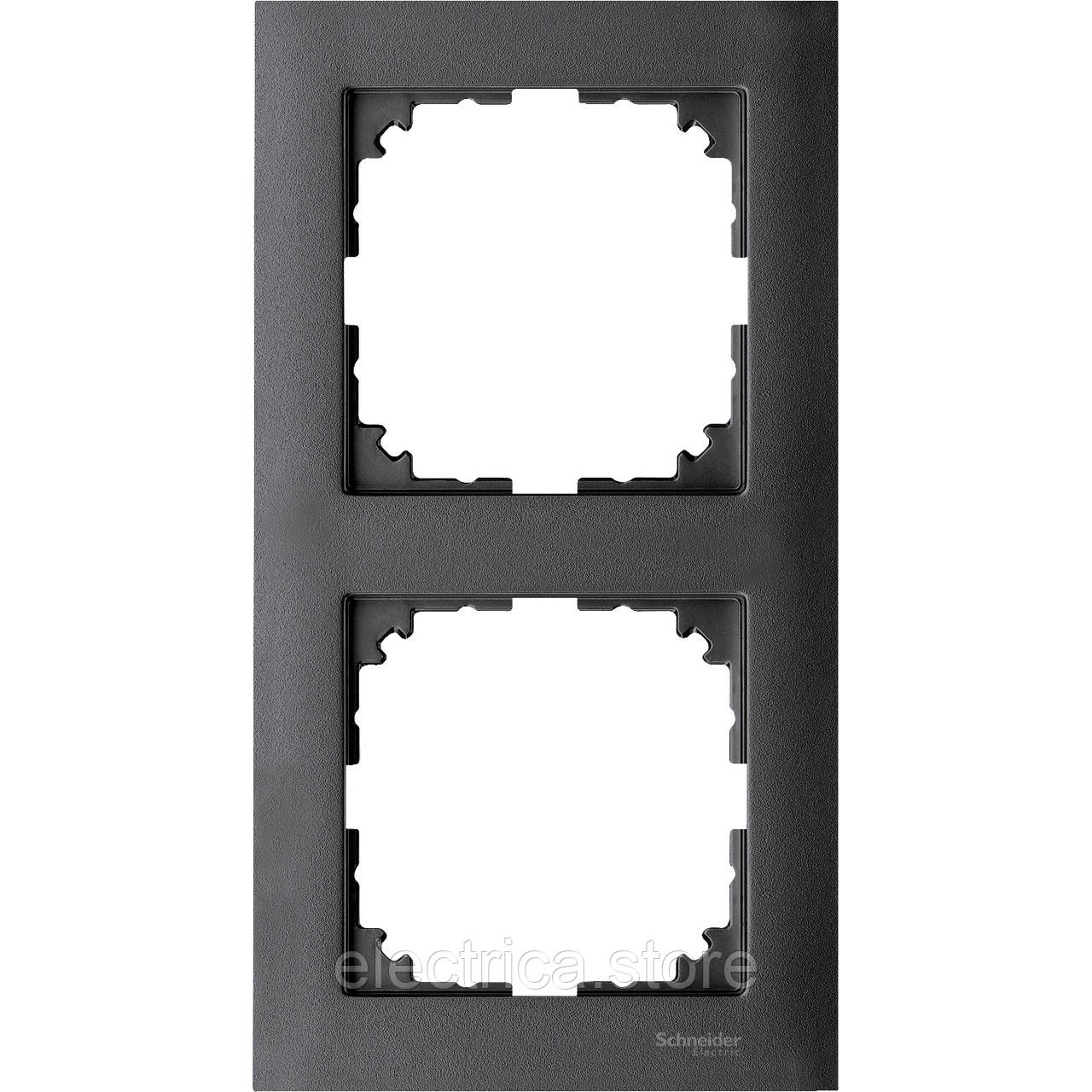 M-Pure 2-постова рамка колір антрацит MTN4020-3614, фото 1