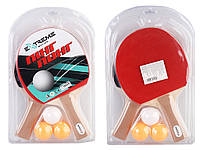 Теніс настільний 2 ракетки, 3 м'ячики, слюда,товщина 6 мм (TT24169)