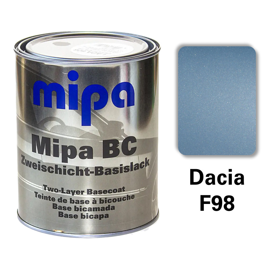 Dachia F98 Металік база авто фарба Mipa 1 л