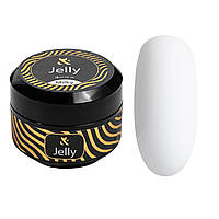 Гель для моделювання нігтів F.O.X. Jelly Cover Milky, 15 мл