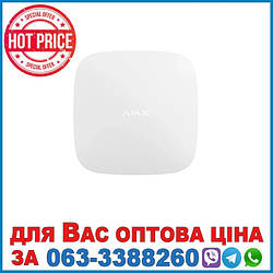 Інтелектуальна централь Ajax Hub 2 (4G) White