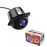 Камера заднього виду для автомобіля 170° водонепроникна з нічним баченням врізна відеокамера в машину, фото 10