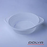 Тарелка пластиковая глубокая, крепкая 100 шт/уп 165мм (32 уп/ящ) (Артикул: 000003379)