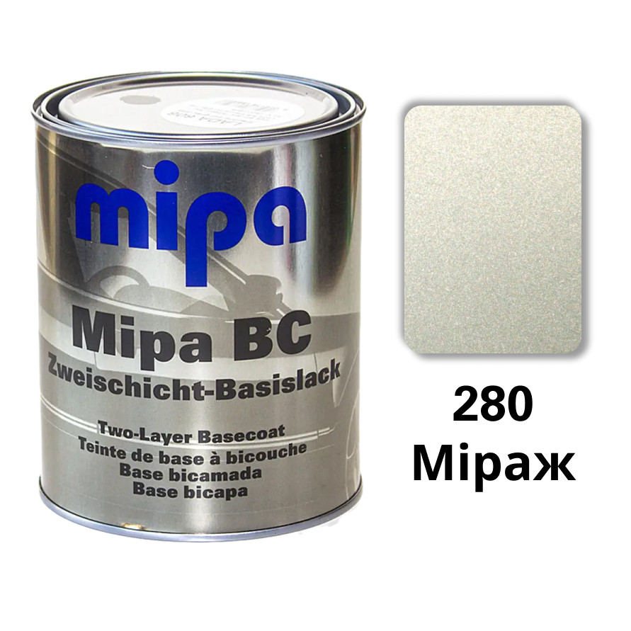 280 Міраж Металік база авто фарба Mipa 1 л