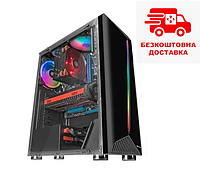 Корпус для ПК МСХ Mars Gaming ,черный ИГРОВОЙ КОРПУС MIDTOWER RGB ATX / МикроАТХ / Мини-ITX