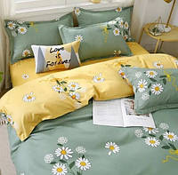 Комплект постельного белья Laplandia Ромашки полуторный Полиэстр индивидуальный пошив