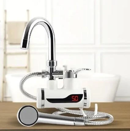 Водонагрівач із душем бічне під'єднання Delimano WATER HEATER 367 SIDE