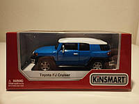 Металлическая машинка Kinsmart 1:36 Toyota FJ Cruiser KT5343W, инерционная в коробке