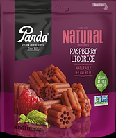 Panda Licorice, Абсолютно натуральная малиновая лакрица, 7 унций (200 г)