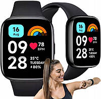 Смарт-часы Xiaomi Redmi Watch 3 Active Black (BHR7266GL) Оригинал!