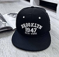 Кепка снепбек (Snapback) Brooklyn 1947 NY Черный 56-61р (9021)