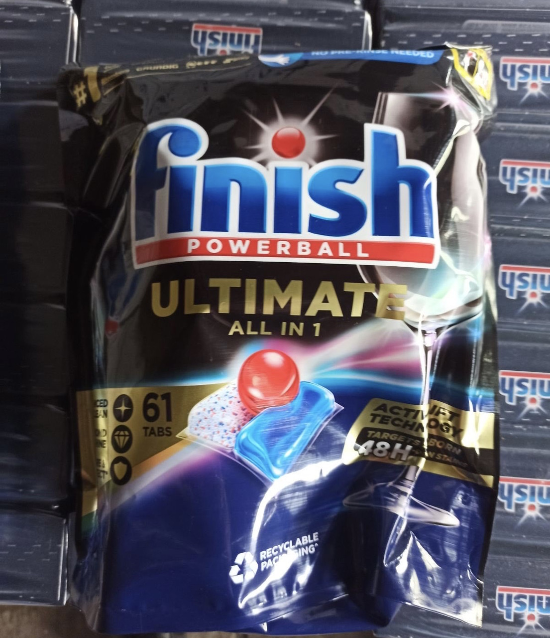 Таблетки для посудомийних машин Finish Quantum, 61 шт