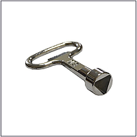 Ключ металлический для замка электрощита Треугольник
