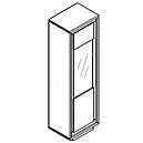 Комплект в вітальню (стенка в гостиную) з ЛДСП Антарес Gerbor Бетон ательєр/Німфея альба, фото 6