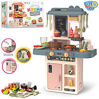 Кухня дитяча ігрова Kids Kitchen 889-189 (пар,світ,звук)