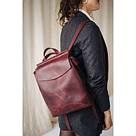 Стильный кожаный рюкзак ручной работы женский | Жіночий шкіряний ранець, сумка-рюкзак трансформер