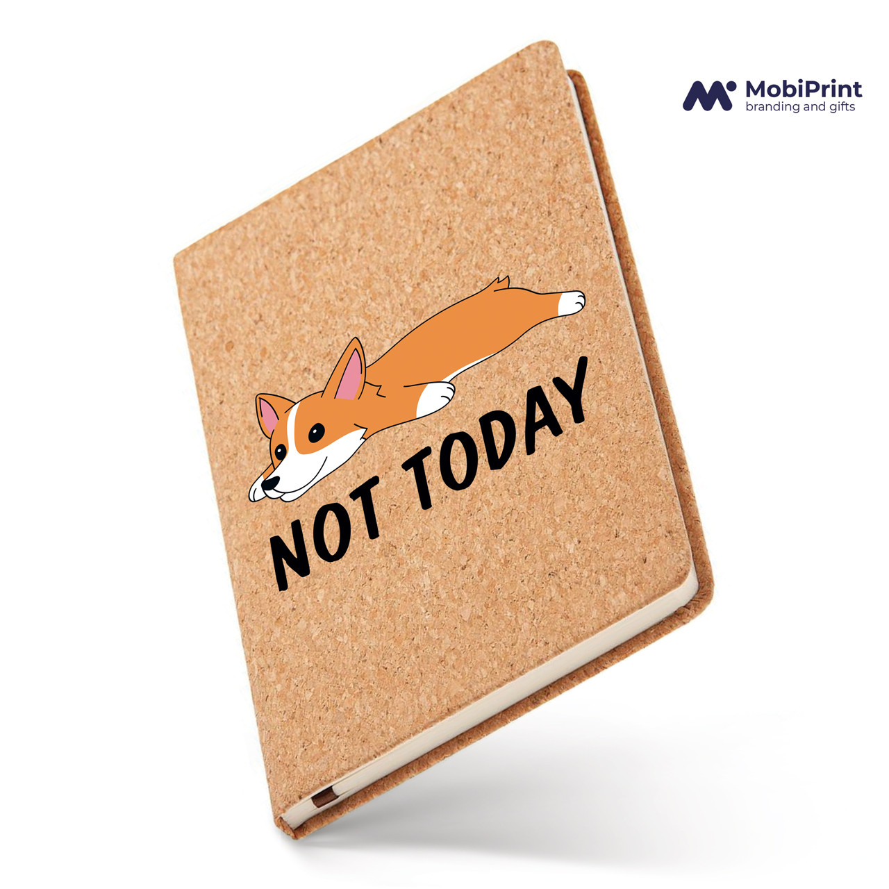 Скетчбук А5 Не сьогодні (Not Today) Корковий (92287-2019-KR)