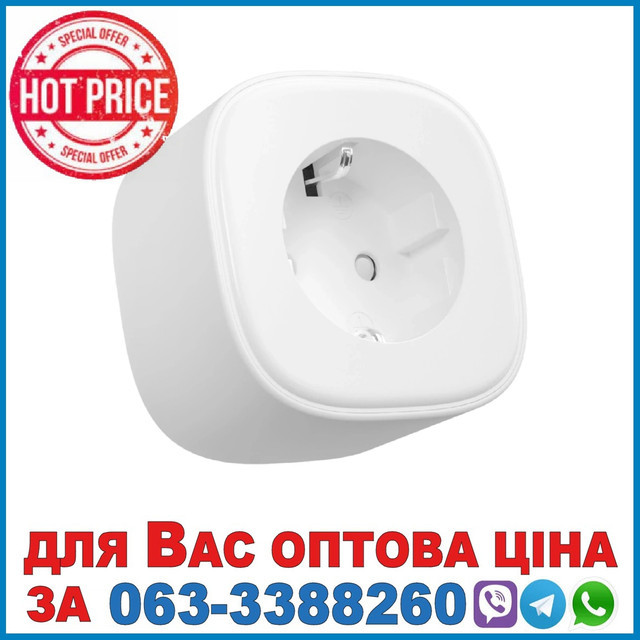 Розумна WiFi розетка (1 pack) Meross MSS210HK(EU) - фото 1 - id-p2181507014