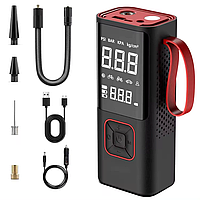 Аккумуляторный портативный компрессор Car Air Pump ATJ-6988 6000 mAh