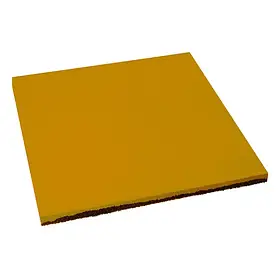 Гумова плитка Жовтого кольору 20мм