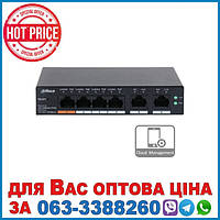 4-портовий керований з PoE DH-CS4006-4ET-60