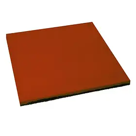 Гумова плитка Таракотового кольору 20 мм