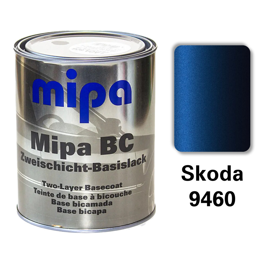 Skoda 9460 Металік база авто фарба Mipa 1 л