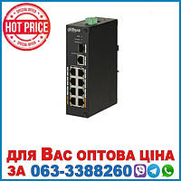 8-портовий некерований POE DH-PFS3110-8ET-96