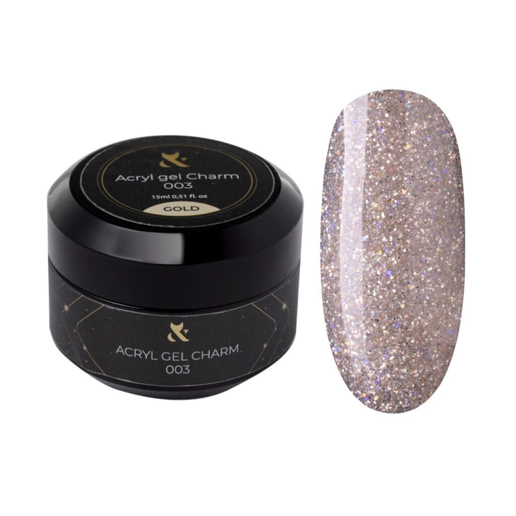 База F.O.X Acryl gel Charm Milk 003, 15 мл