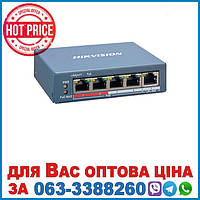 4-портовий керований POE DS-3E1105P-EI