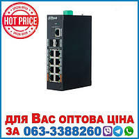 8-портовий некерований гігабітний PoE комутатор DH-PFS3211-8GT-120