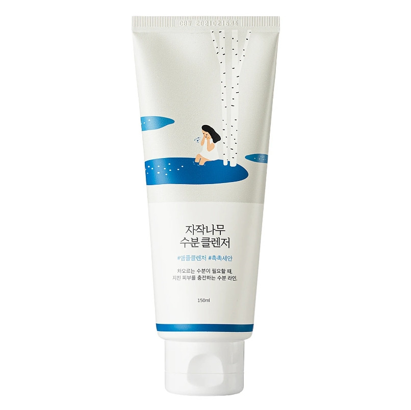 Гель для вмивання з березовим соком Round Lab Birch Juice Moisturizing Cleanser 150 мл