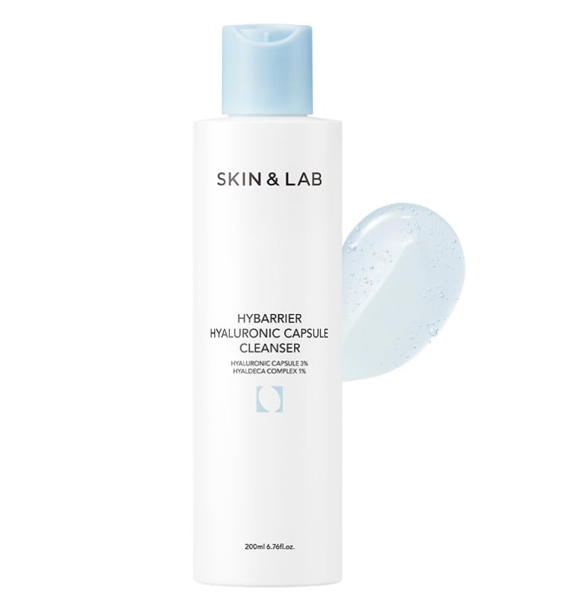 Капсульний очисний гель із гіалуроновою кислотою Skin&Lab Hybarrier Hyaluronic Capsule Cleanser 200 мл