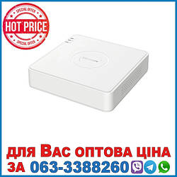 Відеореєстратор 8-канальний 1080P Mini 1U H.265 AcuSense DVR iDS-7108HQHI-M1/S(E)