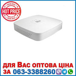 Відеореєстратор 4-канальний Penta-brid 1080N/720p Smart 1U 1HDD WizSense DH-XVR4104C-I